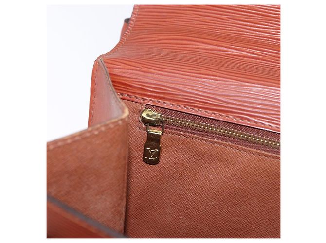 LOUIS VUITTON Epi Monceau 28 Hand Bag Marrone M52123 LV Auth ka5261 - vista 26
