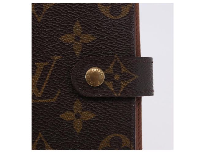 LOUIS VUITTON Monogram Agenda PM Day Planner Cover R20005 LV Auth BA14337 Monograma - vista 17