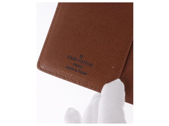 LOUIS VUITTON Monogram Agenda PM Day Planner Cover R20005 LV Auth BA14337 Monograma - vista 18
