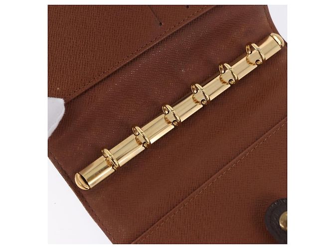 LOUIS VUITTON Monogram Agenda PM Day Planner Cover R20005 LV Auth BA14337 Monograma - vista 19