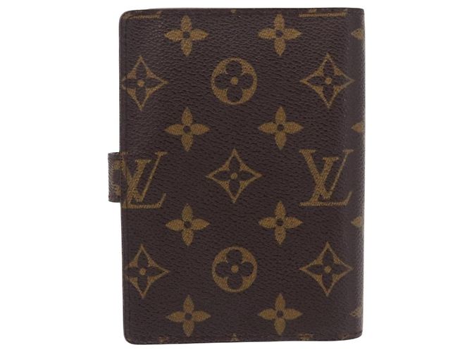 LOUIS VUITTON Monogram Agenda PM Day Planner Cover R20005 LV Auth BA14337 Monograma - vista 2