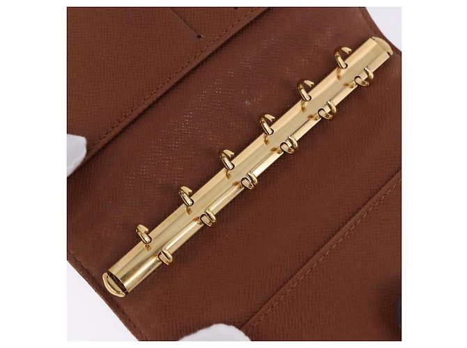 LOUIS VUITTON Monogram Agenda PM Day Planner Cover R20005 LV Auth BA14337 Monograma - vista 9