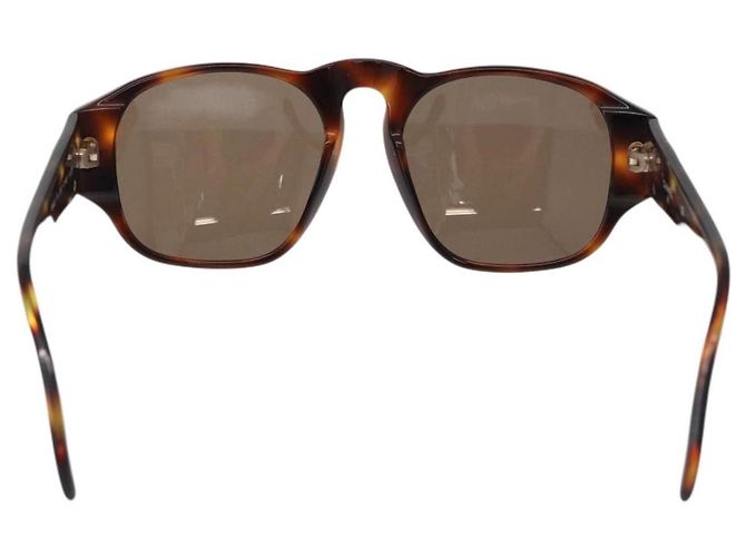 Gafas de sol CHANEL de plástico Marrón CC Auth BA14362M Castaño - vista 3