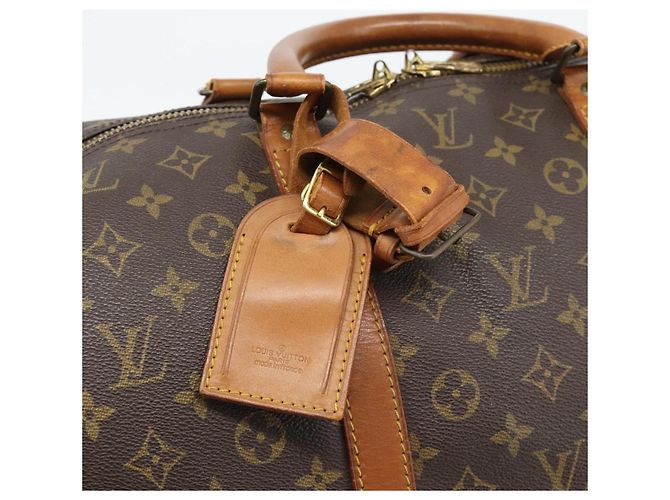 LOUIS VUITTON Monogram Keepall 60 Boston Bag M41422 LV Auth ar14081 Monogramma - vista 17