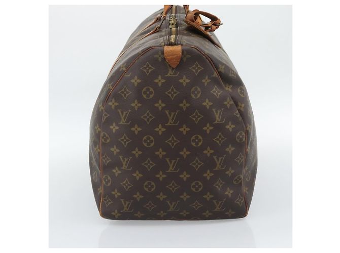 LOUIS VUITTON Monogram Keepall 60 Boston Bag M41422 LV Auth ar14081 Monogramma - vista 3