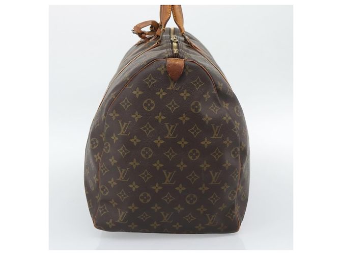 LOUIS VUITTON Monogram Keepall 60 Boston Bag M41422 LV Auth ar14081 Monogramma - vista 4