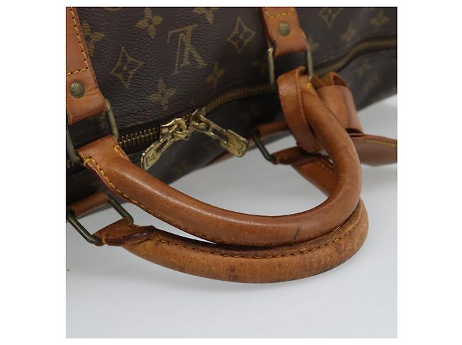 LOUIS VUITTON Monogram Keepall 60 Boston Bag M41422 LV Auth ar14081 Monogramma - vista 7
