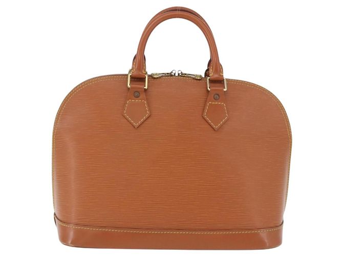 Borsa LOUIS VUITTON Epi Alma Zipangu Gold M52148 LV Auth 192065A - vista 2