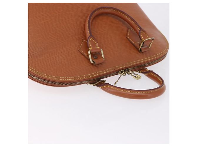 Borsa LOUIS VUITTON Epi Alma Zipangu Gold M52148 LV Auth 192065A - vista 6