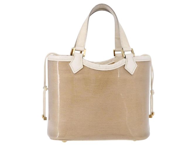 LOUIS VUITTON Epi Plage Mini lagoon Bay Hand Bag Beige Sabre M92473 Auth ka5211 - vista 13