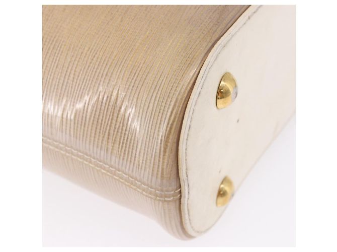 LOUIS VUITTON Epi Plage Mini lagoon Bay Hand Bag Beige Sabre M92473 Auth ka5211 - vista 14