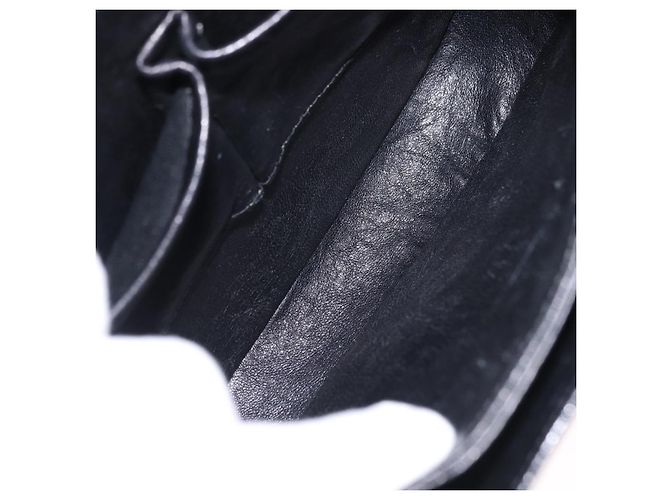 Céline Borsa a tracolla CELINE Horse Carriage in pelle nera Auth 191795 Nero - vista 17