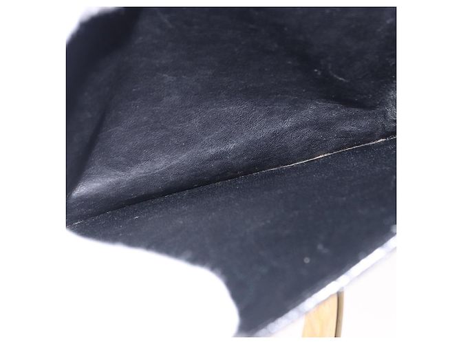 Céline Borsa a tracolla CELINE Horse Carriage in pelle nera Auth 191795 Nero - vista 21