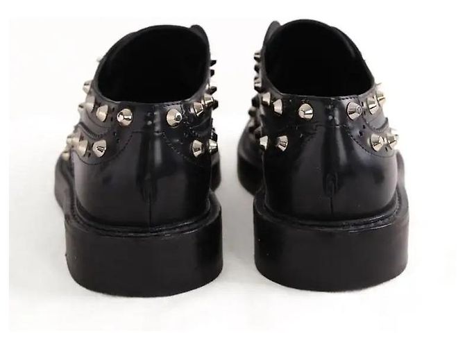 Scarpe stringate Balenciaga in pelle nera Nero - vista 2