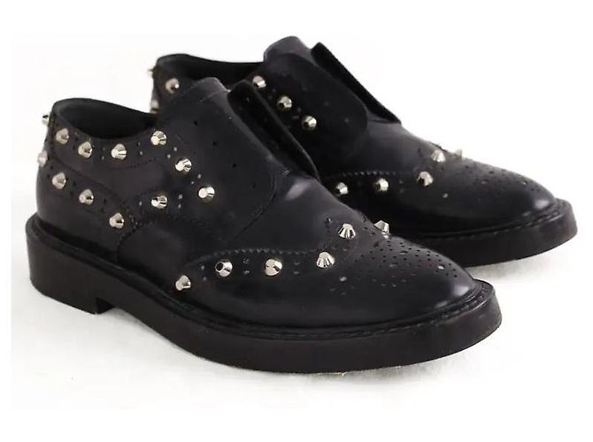 Scarpe stringate Balenciaga in pelle nera Nero - vista 3