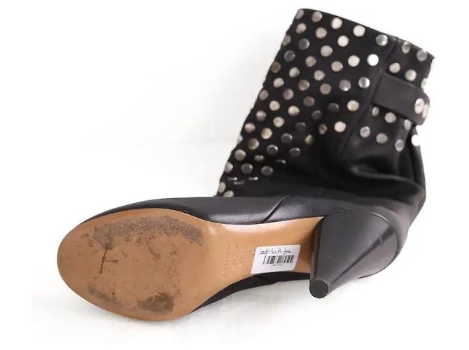 Isabel Marant Schwarze Lederstiefel Größe 40 - Ansicht 6