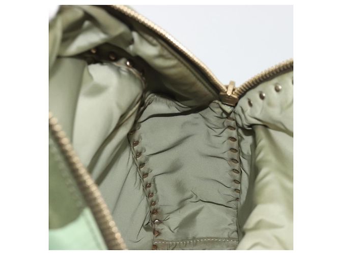 Zaino VALENTINO Nylon Khaki Gold Camouflage Auth BA13995 D'oro Cachi - vista 22