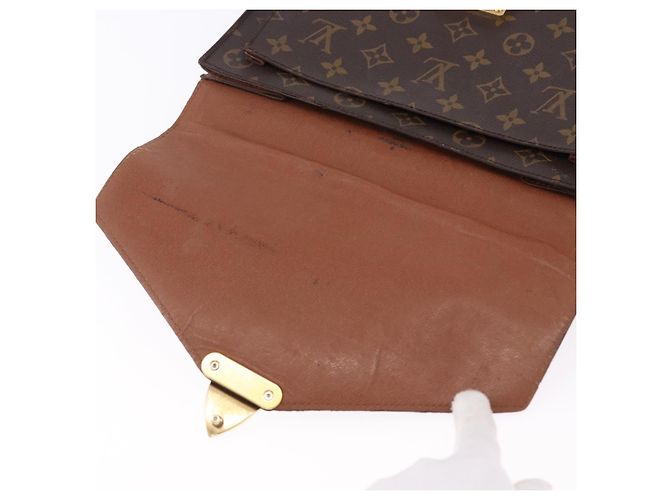 LOUIS VUITTON Borsa Monogram Monceau 28 M51185 LV Auth BA14480 Monogramma - vista 22