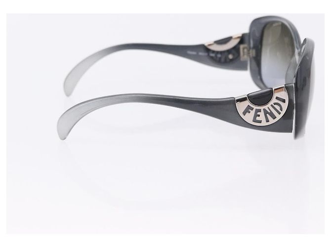 Gafas de sol FENDI de plástico gris Auth bs36208 Castaño - vista 6