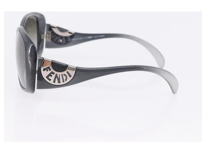 Gafas de sol FENDI de plástico gris Auth bs36208 Castaño - vista 8
