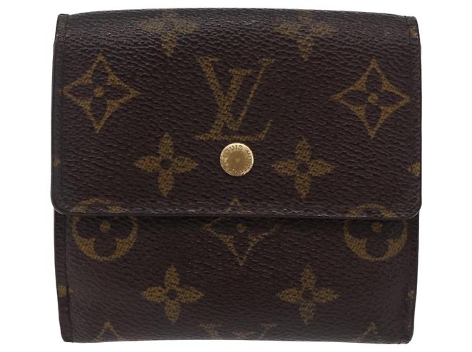 LOUIS VUITTON Monogram Porte Monnaie Bier Cartes Crdit M61652 LV Auth bs36221 Monogramma - vista 13