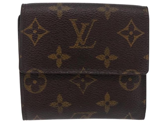LOUIS VUITTON Monogram Porte Monnaie Bier Cartes Crdit M61652 LV Auth bs36221 Monogramma - vista 2