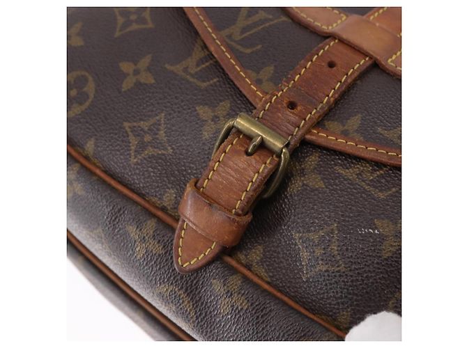 LOUIS VUITTON Borsa a Spalla Monogram Saumur 30 M42256 LV Auth BA14441 Monogramma - vista 19