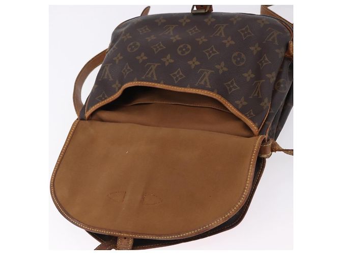 LOUIS VUITTON Borsa a Spalla Monogram Saumur 30 M42256 LV Auth BA14441 Monogramma - vista 25