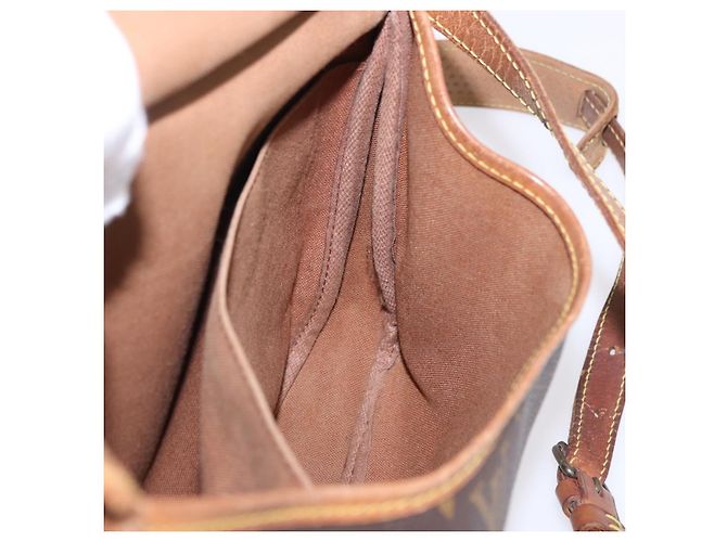 LOUIS VUITTON Borsa a Spalla Monogram Saumur 30 M42256 LV Auth BA14441 Monogramma - vista 28