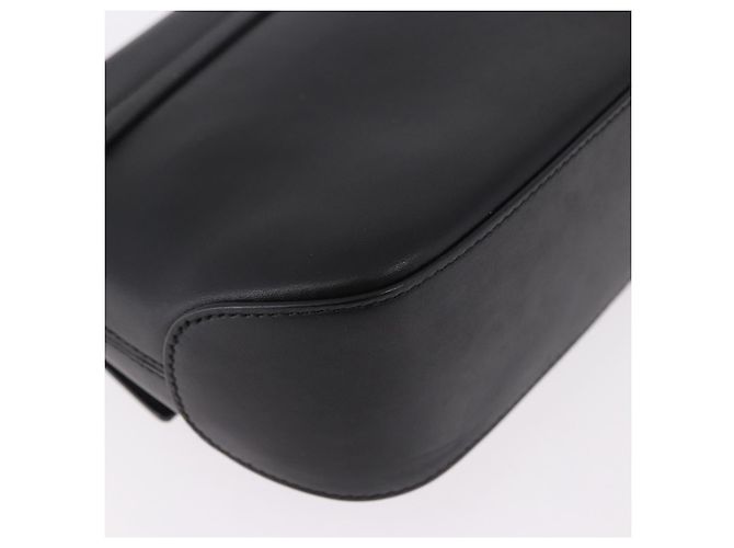 Borsa Salvatore Ferragamo Gancini in pelle nera e oro Auth bs36169V Nero D'oro - vista 12