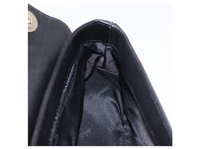 Borsa Salvatore Ferragamo Gancini in pelle nera e oro Auth bs36169V Nero D'oro - vista 18