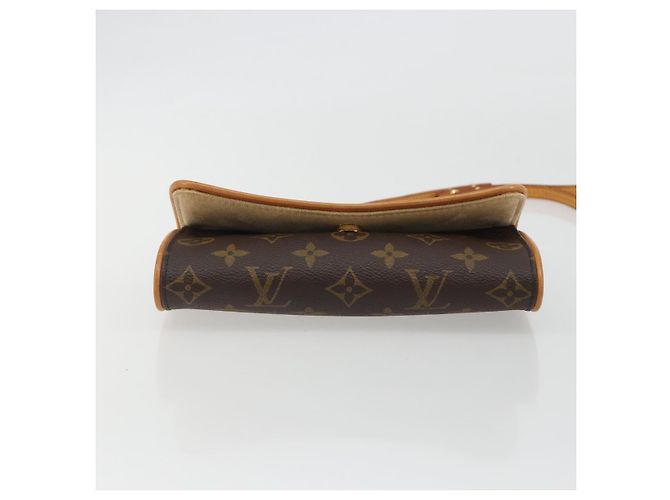 LOUIS VUITTON Monogram Pochette Twin PM Borsa a Spalla M51854 LV Auth 186629A Monogramma - vista 5