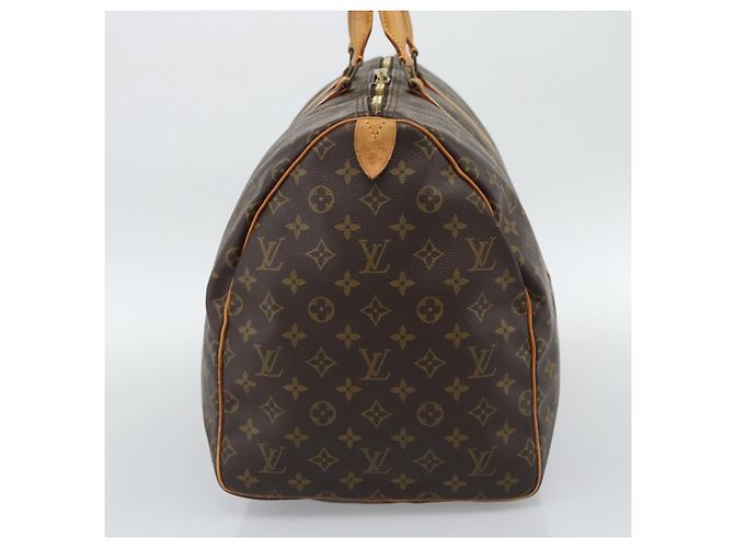 LOUIS VUITTON Borsa Boston Monogram Keepall 55 M41424 LV Auth 190412A Monogramma - vista 3