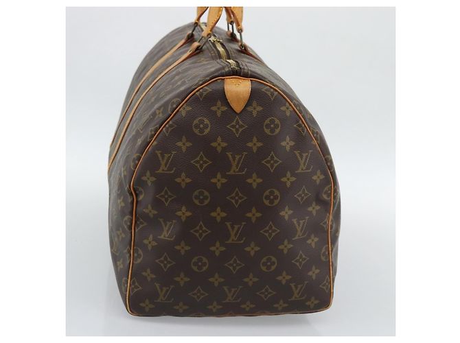 LOUIS VUITTON Borsa Boston Monogram Keepall 55 M41424 LV Auth 190412A Monogramma - vista 4