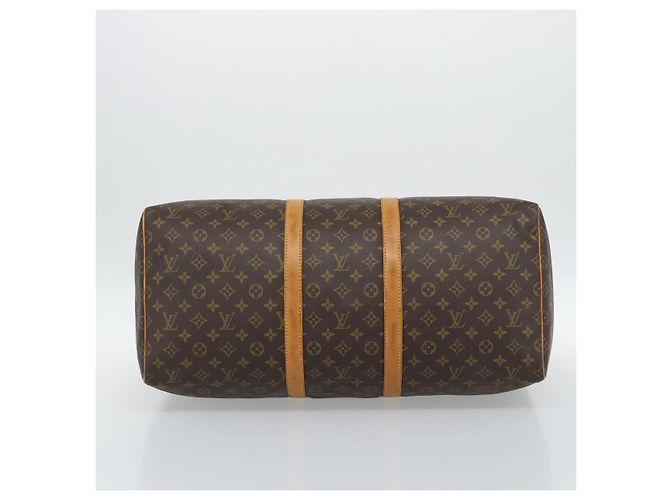 LOUIS VUITTON Borsa Boston Monogram Keepall 55 M41424 LV Auth 190412A Monogramma - vista 5