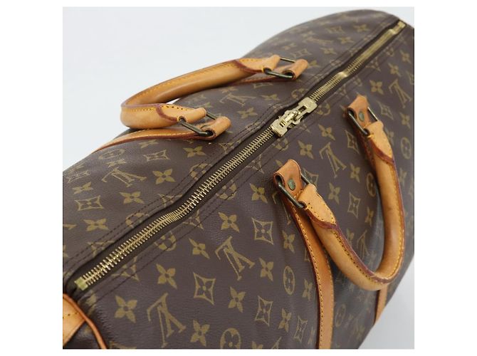 LOUIS VUITTON Borsa Boston Monogram Keepall 55 M41424 LV Auth 190412A Monogramma - vista 6