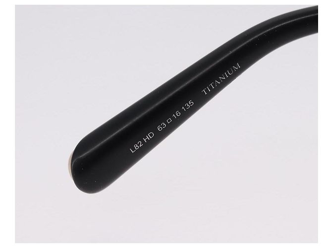 Gafas de sol Christian Dior metal Light Blue Black Auth BA14499A Negro Azul claro - vista 15