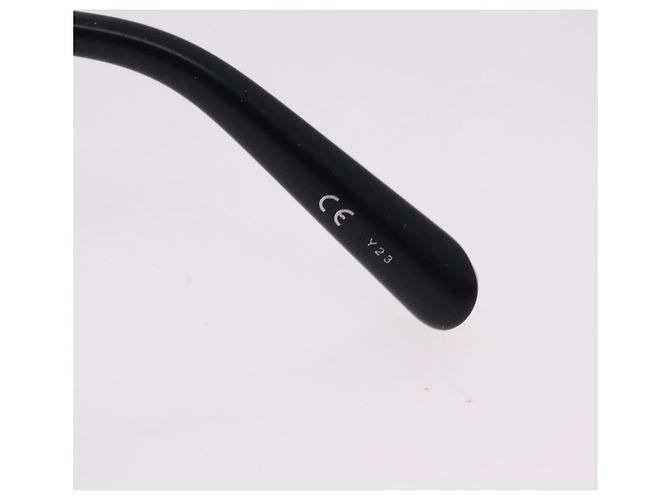 Gafas de sol Christian Dior metal Light Blue Black Auth BA14499A Negro Azul claro - vista 16