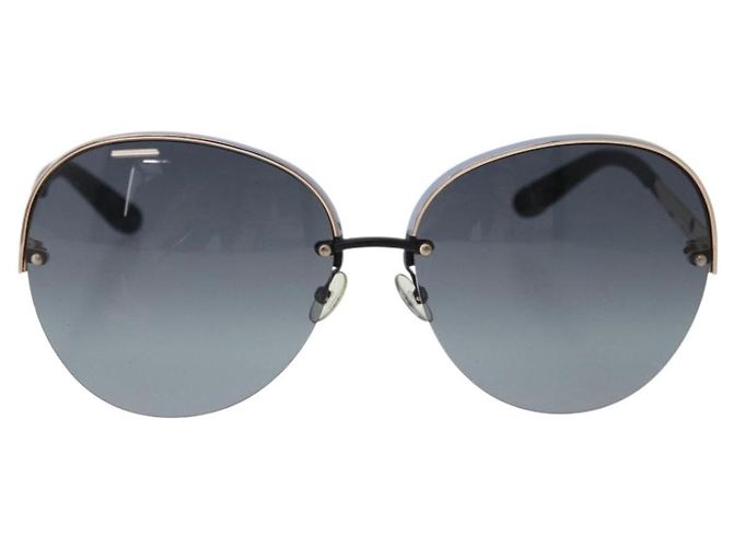 Gafas de sol Christian Dior metal Light Blue Black Auth BA14499A Negro Azul claro - vista 2