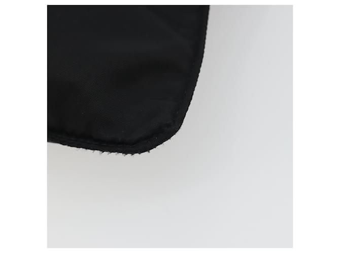 Borsa a Spalla PRADA Nylon Nero Argento Auth 191800V - vista 12