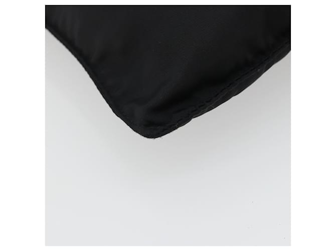 Borsa a Spalla PRADA Nylon Nero Argento Auth 191800V - vista 13