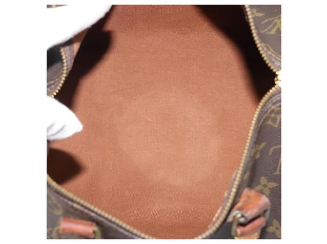 LOUIS VUITTON Borsa Monogram Speedy 30 M41526 LV Auth 192252 Monogramma - vista 10
