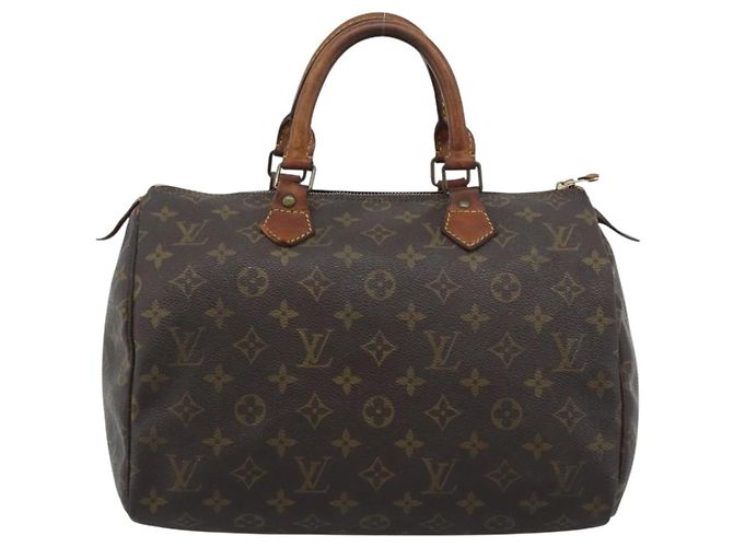 LOUIS VUITTON Borsa Monogram Speedy 30 M41526 LV Auth 192252 Monogramma - vista 13