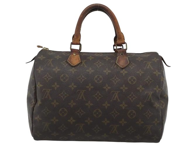 LOUIS VUITTON Borsa Monogram Speedy 30 M41526 LV Auth 192252 Monogramma - vista 2