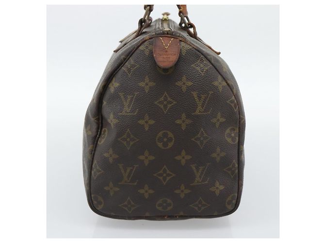 LOUIS VUITTON Borsa Monogram Speedy 30 M41526 LV Auth 192252 Monogramma - vista 3