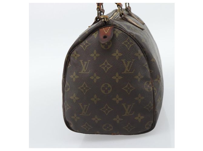 LOUIS VUITTON Borsa Monogram Speedy 30 M41526 LV Auth 192252 Monogramma - vista 4