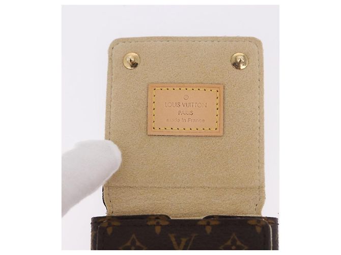 LOUIS VUITTON Monogram Jewelry Case Jewelry Box LV Auth fm5420A - view 8