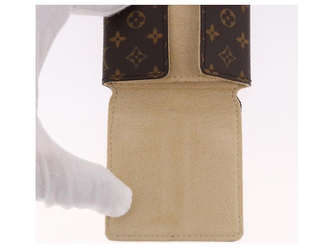 LOUIS VUITTON Monogram Jewelry Case Jewelry Box LV Auth fm5420A - view 9