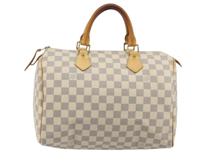 LOUIS VUITTON Borsa Damier Azur Speedy 30 N41533 LV Auth mr2674A - vista 2