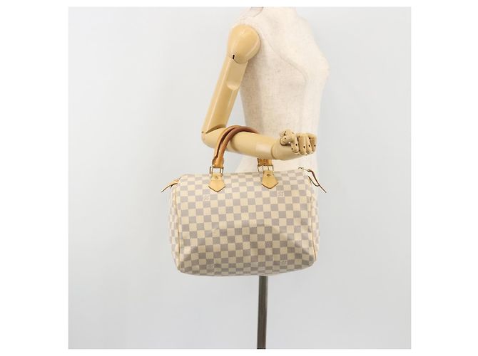 LOUIS VUITTON Borsa Damier Azur Speedy 30 N41533 LV Auth mr2674A - vista 23